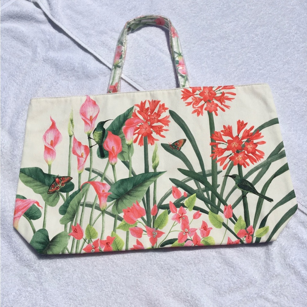 🆕 ESTÉE LAUDER Floral Tote NWOT